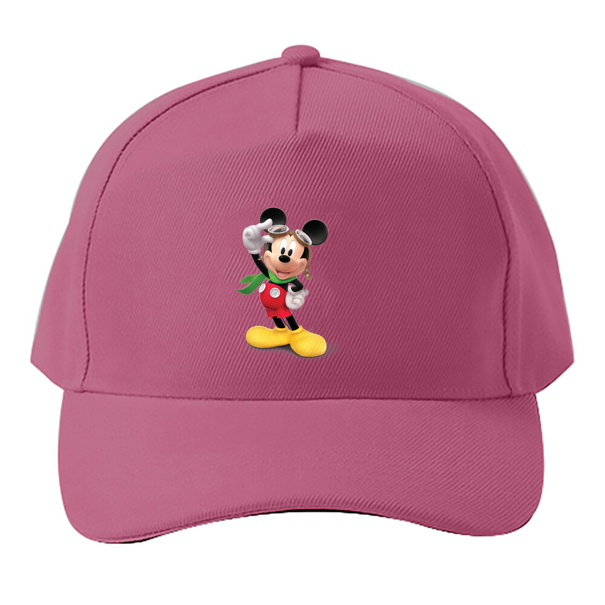 （画像用） ミッキーマウス Mickey Mouse ベースボールキャップ 綿100％ 男女兼用 帽子 スポーツ